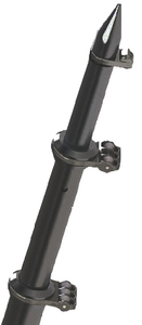 Taco Metals OT-0318HD-BKA 18' Deluxe Aluminum Telescopic Outrigger Pole Black