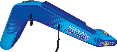 Wow Sports 212070 Pontoon Waterfall Slide 8-Foot Inflatable Boat Attachment