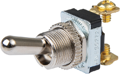BEP Marine 1002021 Chrome Plated Toggle Switch Off-On SPST