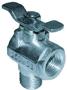 Groco FV590S 1/2" NPT 90Â° Stainless Steel Fuel Valve