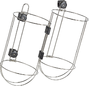 Polyform TFR2302 9" Dual Fender Holder Kit Stainless Steel