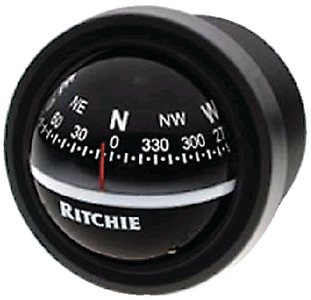 Ritchie Navigation V572 Explorer Dash Mount Compass Black
