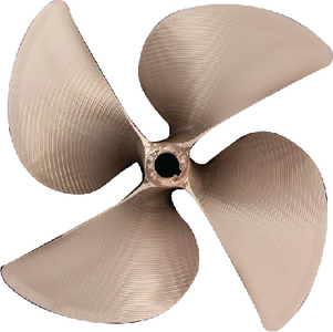 Acme Automotive 2755 4-Blade Inboard Propeller 17" x 14" Left Hand 1-1/4" Bore