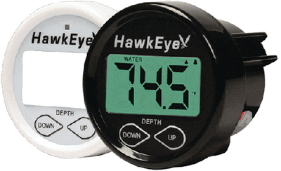 Hawkeye Electronics DT2BX-TM DepthTrax 1BX Depth Finder with Transom Mount Transducer