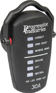 Progressive Industries RRT-30 RV Receptacle Tester 30 Amp