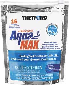 Thetford 96670 Aquamax Holding Tank Treatment 16-Pack Toss-Ins Summer Cypress