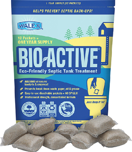 Walex Products BIOSP1 Bio-Active Septic Tank Treatment 12-Month Supply