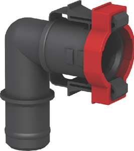 Flow-Rite MPA-025 2" Qwick-Lock Socket Elbow Fitting
