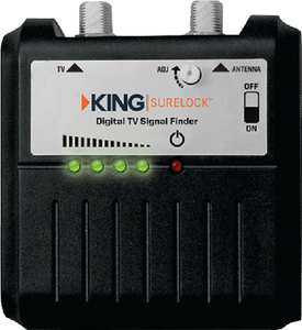 King Controls SL1000 SureLock Digital Signal Meter for Satellite TV Antennas