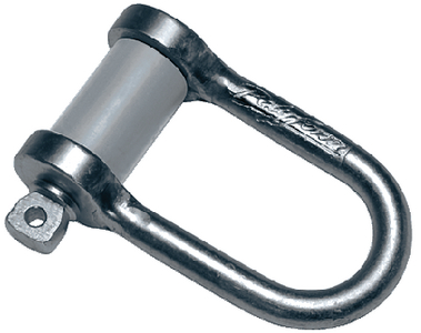 Polyform 21-554-162 A & F Series 1" Galvanized Steel Shackle with PVC Insert