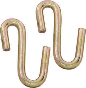 RV Designer H419 3/8" S-Hook Safety Chain Hooks 2-Pack