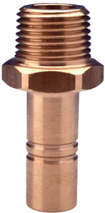 Whale Water Systems WX1524B Stem Adaptor Male 1/2" NPT Quick Connect Fitting