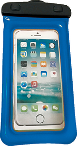 Wow Sports 185000B Waterproof Phone Holder 4x8 Inches Blue