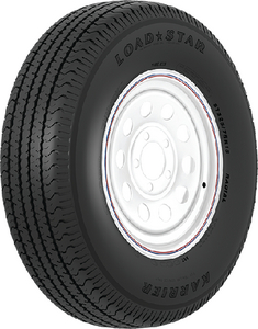Loadstar Tires 32552 St225/75r15 D/6h Mod Wh Str
