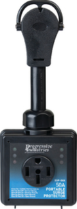 Progressive Industries SSP-50X Portable 50 Amp RV Surge Protector with Built-In Polarity Tester