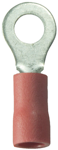 WirthCo 80328 Ring Terminal #8 Stud 22-18 AWG 25-Pack