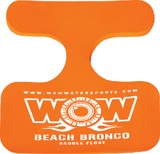 Wow Sports 142120 Saddle Beach Bronco Foam Pool Float, Orange