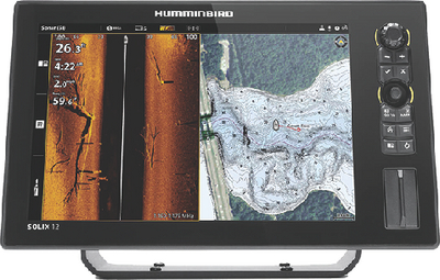 Humminbird 411550-1CHO Solix 12 Chirp Mega Si+ G3 Cho