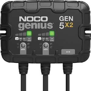 Noco Genius GEN5X2 2-Bank On-Board Battery Charger