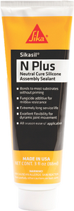 Sika 610588 Sikasil-N Plus Neutral Cure Silicone Sealant White 3 oz Tube