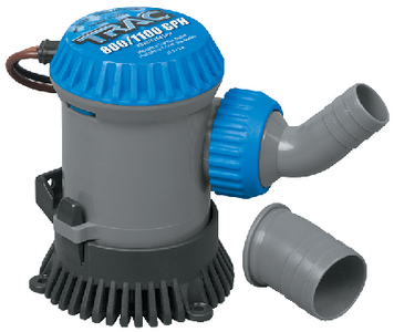 Trac Outdoor 69300 Bilge Pump 600 GPH 3/4" Outlet 12V Non-Automatic