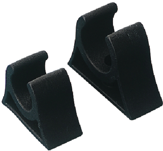 Sea-Dog Line 4913451 Rubber Pole Clip - Blk 3/4