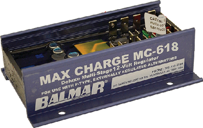 Balmar MC618 Max Charge Multi-Stage Voltage Regulator 12V