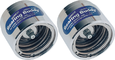 Picture of Bearing Buddy 42402 Chrome Wheel Bearing Protector 2-Pack for Trailers