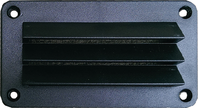 Leisuretime Products DV35B Dent Vent RV Body Damage Cover Black 3" x 5.5"