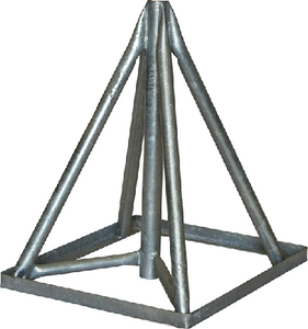 Brownell Boat Stands KS28GBASE Keel Stand 28-40 Inch Adjustable Galvanized Base