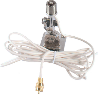 Shakespeare Antennas QCM-S Stainless Steel Quickconnect Ratchet Mount with Cable