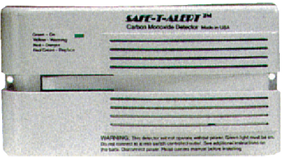 Mti Industries 65541PWT Carbon Monoxide Alarm-Whi