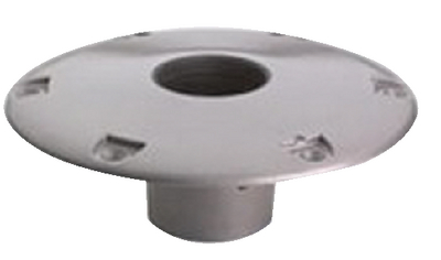 Swivl-Eze 2383122 Aluminum Socket Base 9 Inch for 238 Series Pedestals