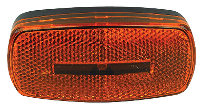 Fultyme RV 1103 Marker Clearance Light Yellow Lens Black Base