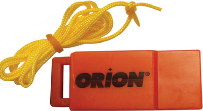 Orion 676 Hear-Me Safety Whistle 2-Pack Waterproof Pealess 116dB