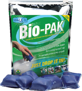Walex Products BIOBLUBG Bio-Pak RV Holding Tank Treatment 50-Pack