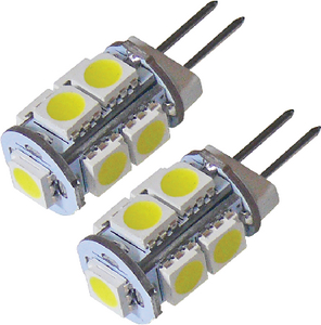 Diamond Group DG726116VP LED Replacement Bulb for G-4 and JC10 Fixtures, 6-Pack