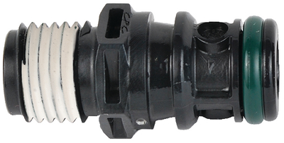 Attwood Marine 8838TM6 Universal Sprayless Connector Male Tank Fitting with Thread Sealant