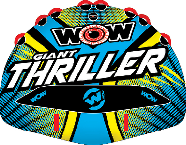 Wow Sports 181030 Giant Thriller Towable Tube 4 Person