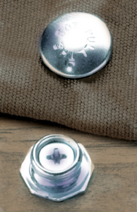 TAYLOR 116402 Male Fastener on Wood Screw Snap Studs, 100-Pack