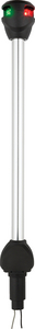 Attwood Marine NV6LC1-14A7 LightArmor Bi-Color LED Navigation Pole Light 14 Inch Angled