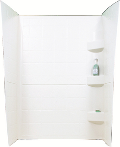 Specialty Recreation SW2432W RV Shower Wall Surround 24x32x66 White