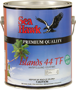 Seahawk Paints 1002TFGL Islands 44 TF Blue Antifouling Bottom Paint - Gallon