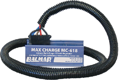 Balmar MC618HC Max Charge Multi-Stage Voltage Regulator with Harness 12V
