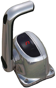 Uflex B501CHT/L Single Lever Top Mount Control with Trim Chrome