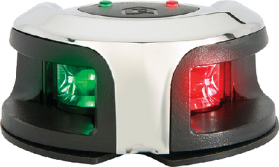 Attwood Marine NV2002SS7 LightArmor Bi-Color LED Deck Mount Navigation Light