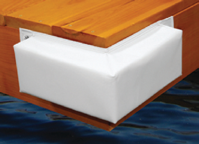 Taylor Made 345 Bumper Vinyl Corner Dock Wht