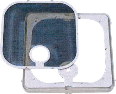 Vent Line By Dexter BVC0573-41R Screen Frame Assembly with Rocker Switch - Polar White