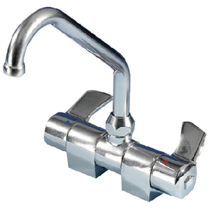 Whale Water Systems TB4112 Compact Fold Down Mixer Faucet