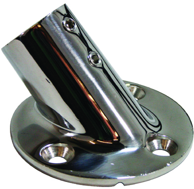 SeaSense 50012703 Rail Mount Round (1") Ss 45 Degree